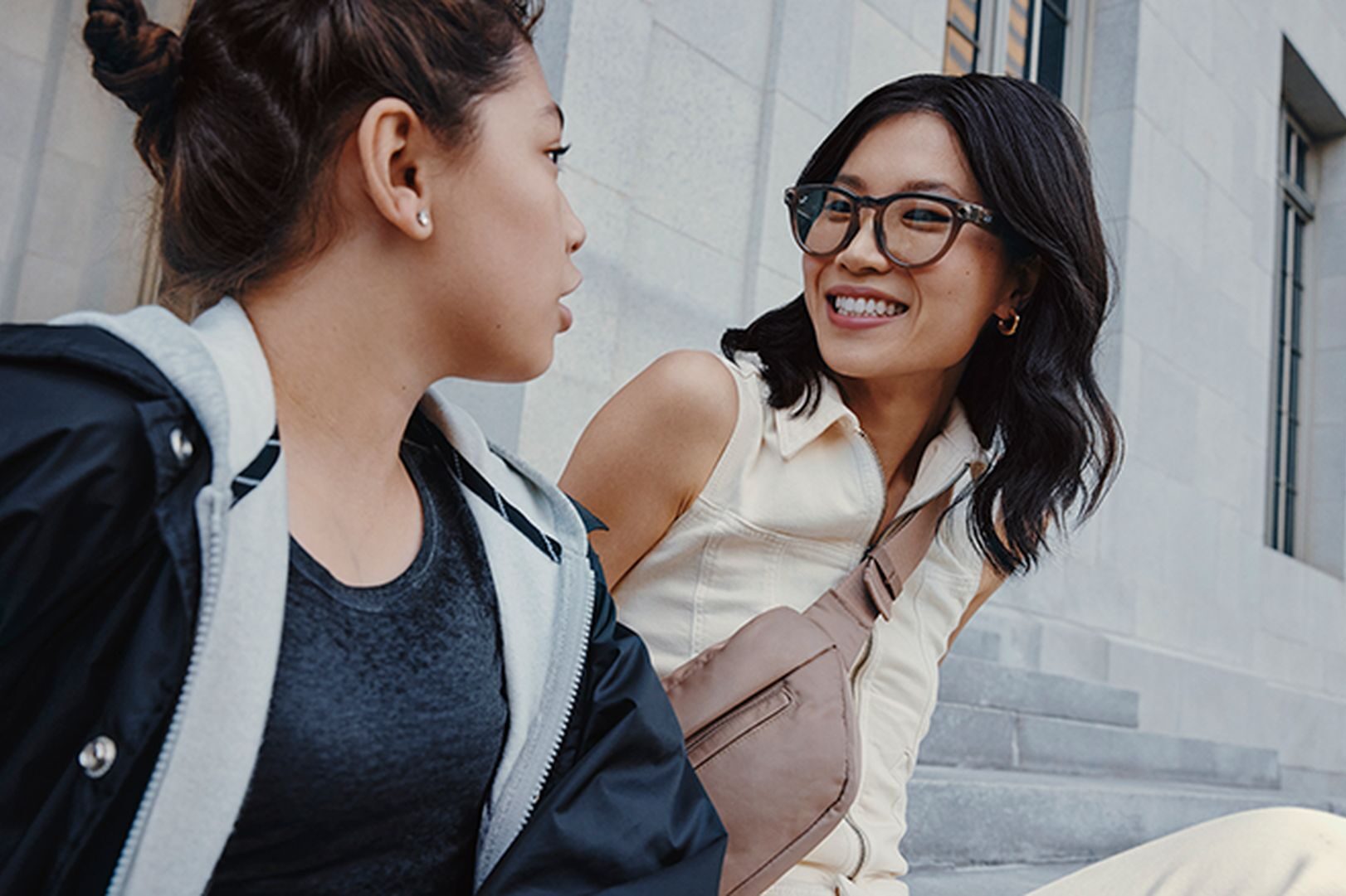 The new Ray-Ban Meta glasses are integrated with AI. 