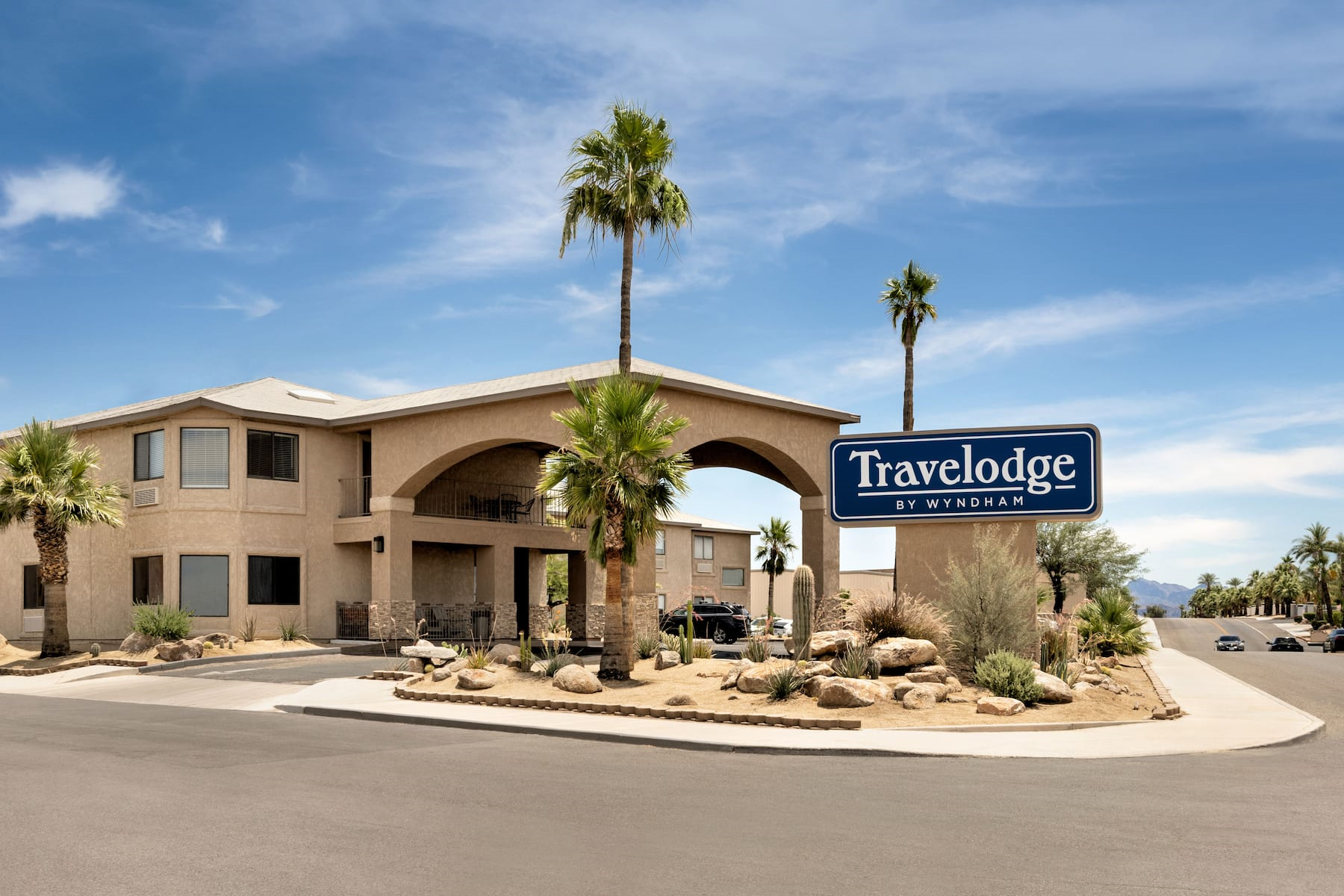 A Travelodge by Wyndham in Lake Havasu, Arizona. 